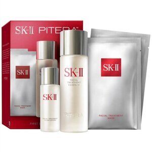 NEW SK-II Pitera First Experience Kit - Facial Essence, Lotion, 2x Face Masks